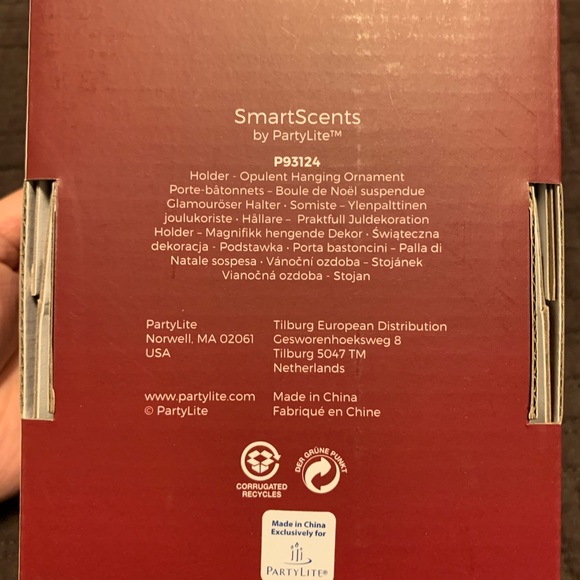 Partylite SmartScents Opulent Ornament with Swarovski Crystals - Picture 2 of 7